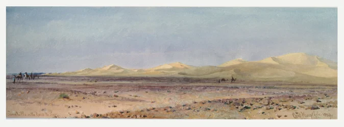 Sand Hills on the Road to Suez