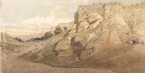 The Northern Wall of Jerusalem, 1859