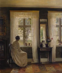A Lady in an Interior