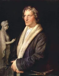 Portrait of Sculptor Thorwaldsen