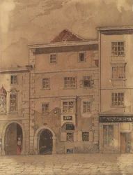 House Where Mozart Died, on Rauhensteingasse in Vienna
