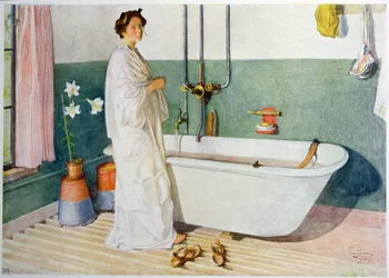 Bathroom Scene - Lisbeth, Published in 