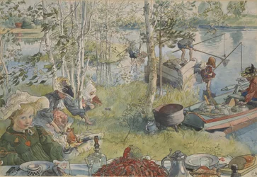 Crayfishing, from 