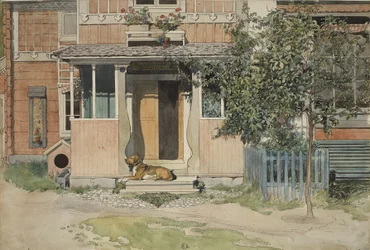The Verandah, from A Home series, c.1895