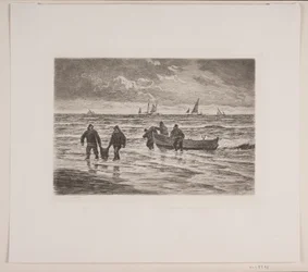 The Catch is Brought Ashore