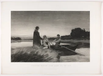 The Priest is Brought Across the River to a Sick Person
