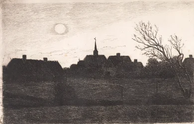 Hornbæk Church, Summer Evening