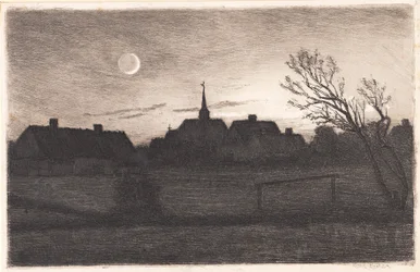 Hornbæk Church, Summer Evening