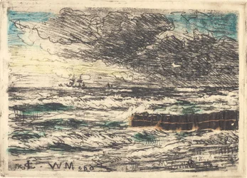 Storm at Tisvilde