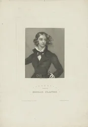 Portrait of Emilia Plater 1806-1831, ca 1834
