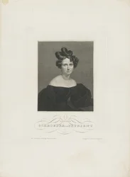 Portrait of the Opera Singer Wilhelmine Schröder-Devrient, c. 1840