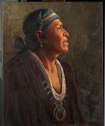 Ta-otza-begay, also called Meguelito, Navajo Medicine Man