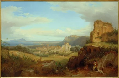 C.Morgenstern, View of Terracina