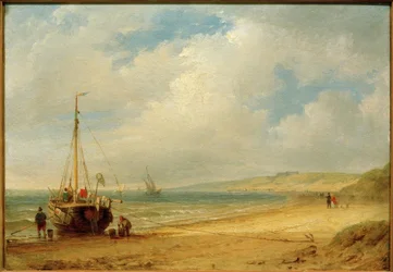 Carl Morgenstern, Coastal Landscape near Scheveningen
