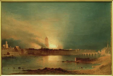 Frankfurt a. M., Cathedral after Fire 1867