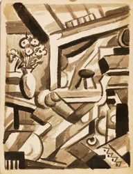 Abstract: Flowers in Left