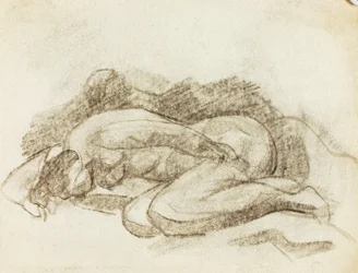 Female Nude Lying Down