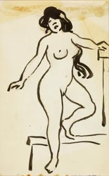 Female Nude, Standing