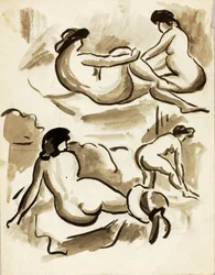 Four Female Nudes