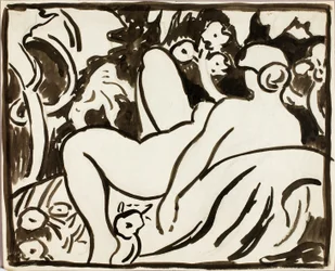 Reclining Female Nude