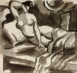 Reclining Female Nude