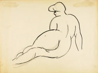 Reclining Nude, Back View