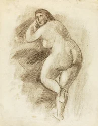 Standing Female Nude