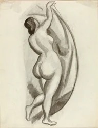 Standing Female Nude