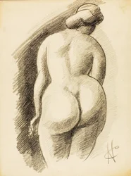 Standing Female Nude