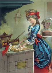 In the Kitchen, Illustration from 