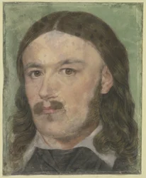 Portrait of the Engraver Carl Barth in Old German Costume