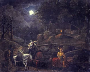 Knight before the Charcoal Burner