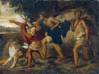 The Scouts with the Grape