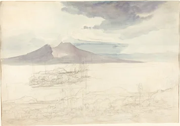 Panoramic Views of Vesuvius and Monte Pellegrino