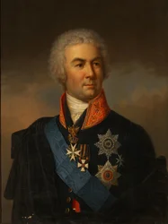 Portrait of Count Pyotr Zavadovsky 1739-1812, 1849