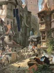 Arrival of the Stagecoach