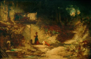 In Front of the Forest Chapel