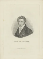 Portrait of the Composer Friedrich Kalkbrenner 1785-1849, ca 1821