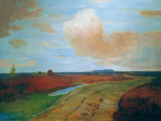 Evening Mood in the Moorland