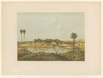 View of a Landscape near Samarang