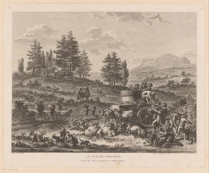 Wine Harvest in a Landscape