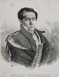 Portrait of the Poet Yevgeny Abramovich Baratynsky