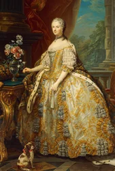 Portrait of Maria Leczinska or Leszczynska