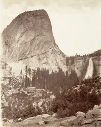 Cap of Liberty and Nevada Fall, Yosemite