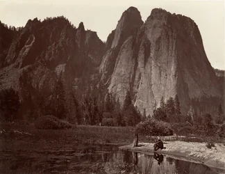 Cathedral Rocks, Yosemite, ca. 1872, printed ca. 1876