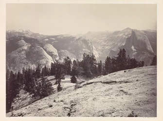 The Domes, from the Sentinel Domes, Yosemite