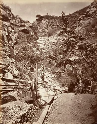 Hot Sulphur Springs, Santa Barbara, 1876, printed ca. 1876