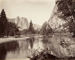 Looking Down Yosemite Valley