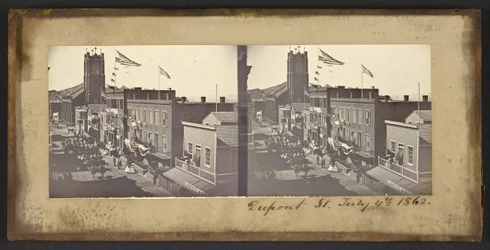 Dupont Street, July 4th, 1862