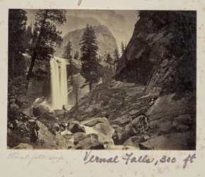 Piwyac - The Vernal Fall - 300 feet, Yosemite Valley, Mariposa County, California (No. 21)